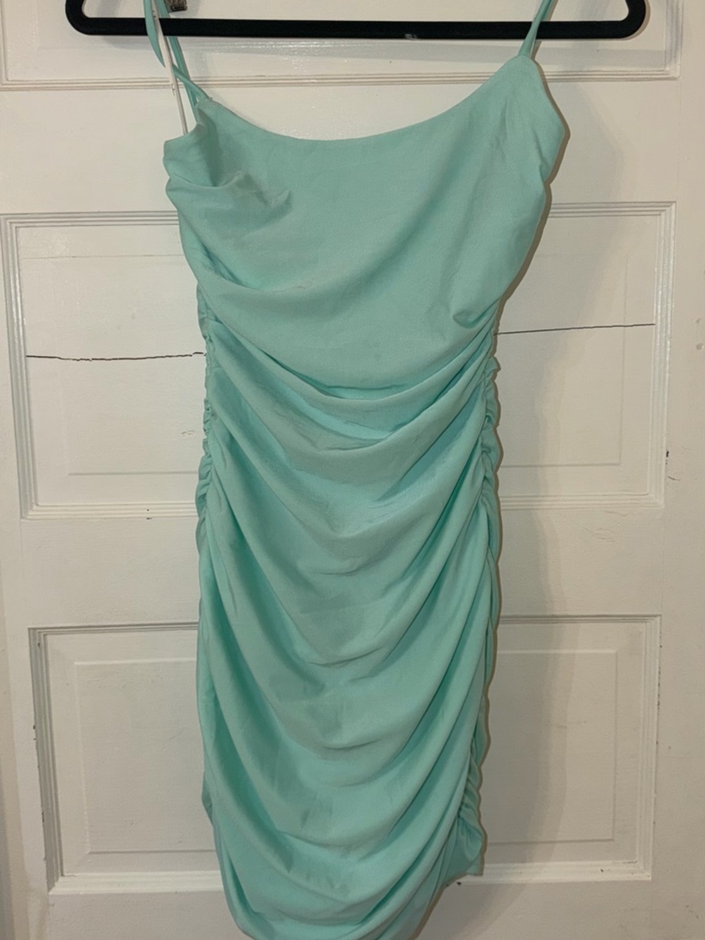 Lulu's Mint Green Dress with Subtle Sheen